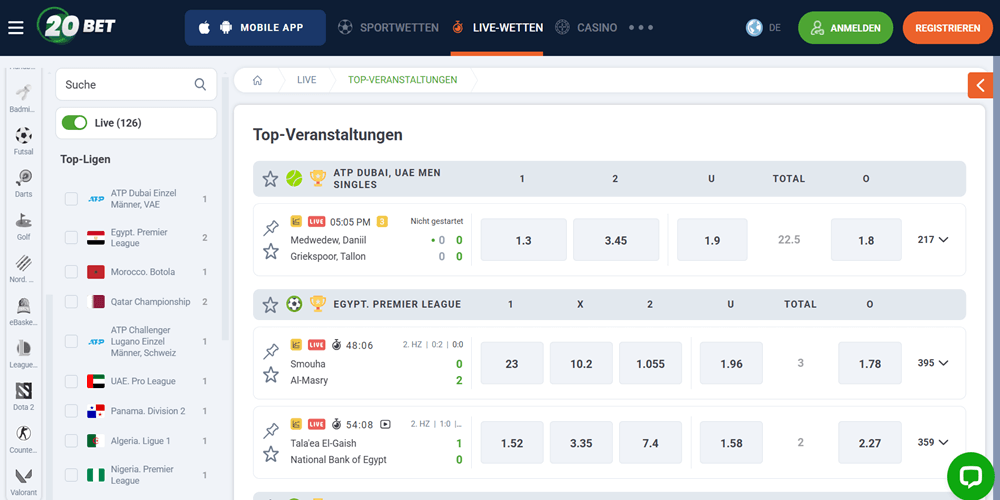 20bet live wetten